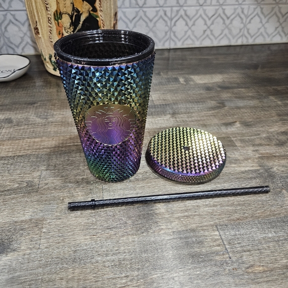 Starbucks Multicolor Studded Tumbler Oil Slick - Picture 8 of 8